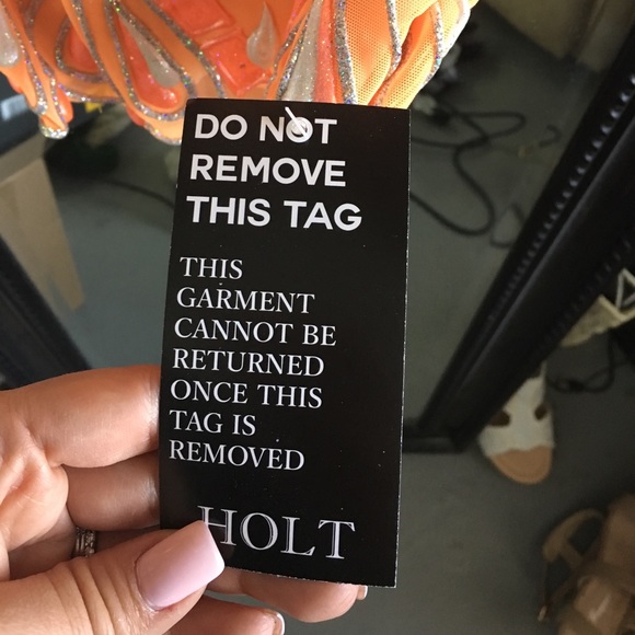 Holt Miami MEGHAN IN ORANGE mini dress - Medium - Picture 5 of 6